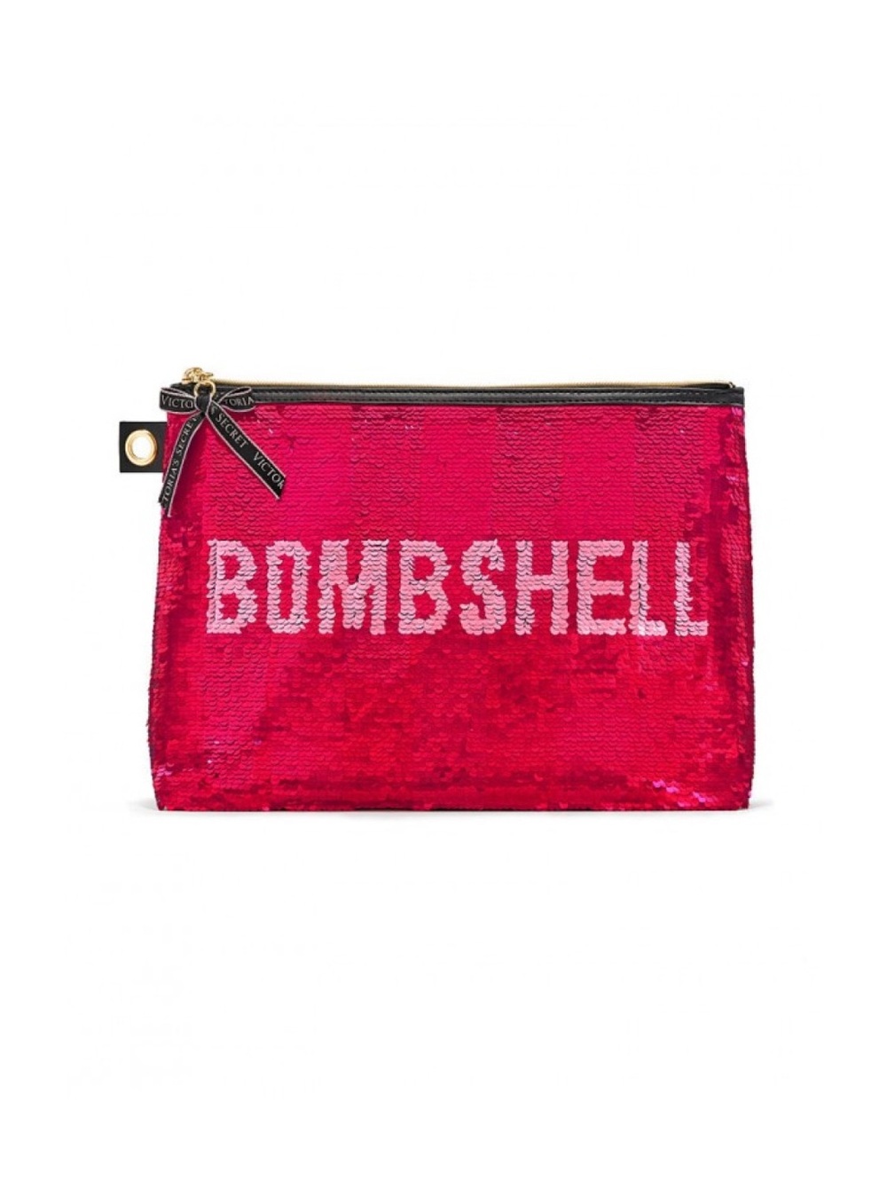 Victoria's Secret Bombshell Medium Cosmetic Bag Y2K